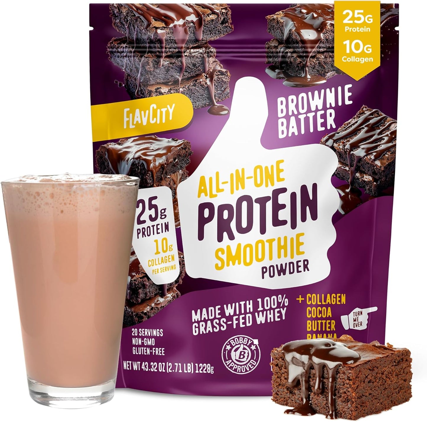 FLAVECITY ALL-ONE PROTEIN POWDER SMOOTHIE