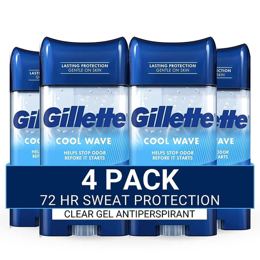 GILLETTE ANTIPERSPIRANT AND DEODORANT